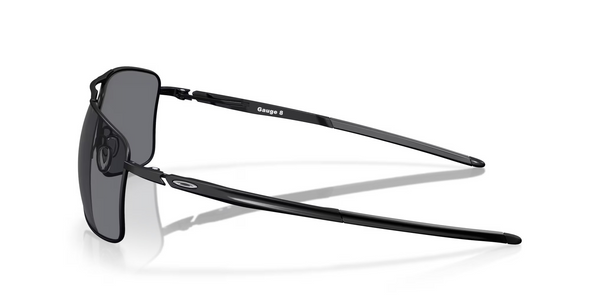OAKLEY GAUGE 8 MATTE BLACK W/ GREY - SUNGLASS OAKLEY  - OO4124-01