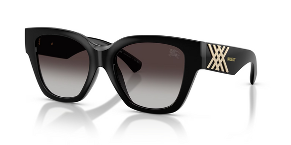 BURBERRY BLACK DARK GREY GRADIENT - SUNGLASS BURBERRY  - 4489U300187