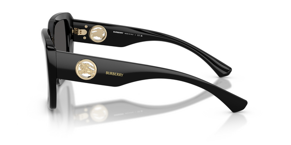 BURBERRY BLACK WITH DARK GREY - SUNGLASS BURBERRY  - 4471300187