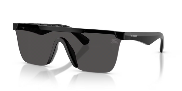 BURBERRY BLACK DARK GREY - SUNGLASS BURBERRY  - 4480D300187