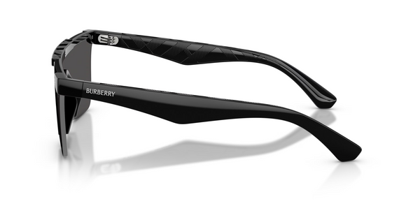 BURBERRY BLACK DARK GREY - SUNGLASS BURBERRY  - 4480D300187