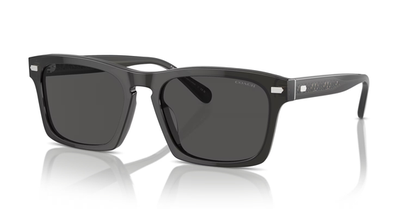 COACH CR628 TRANSPARENT DARK GREY W/ - SUNGLASS COACH  - 8397U581787
