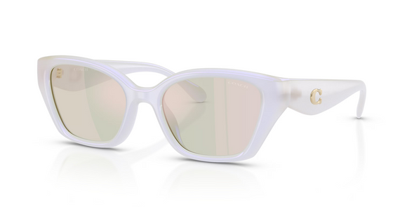COACH CBY91 METALLIC PEARL - SUNGLASS COACH  - 8434U5903RG