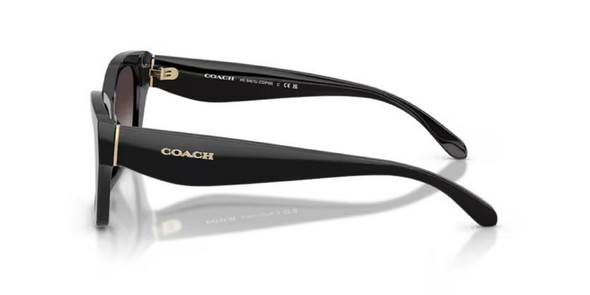 COACH CDP49 BLACK GREY GRADIENT - SUNGLASS COACH  - 8451U50028G