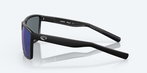 COSTA DEL MAR RINCON MATTE BLK BLUE 580P - SUNGLASS COSTA DEL MAR  - 9018-37