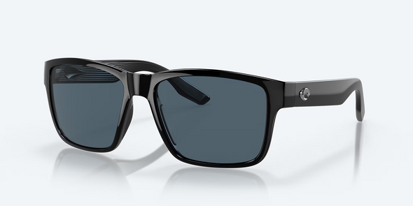 COSTA DEL MAR PAUNCH BLACK GRAY 580P - SUNGLASS COSTA DEL MAR  - 9049-03
