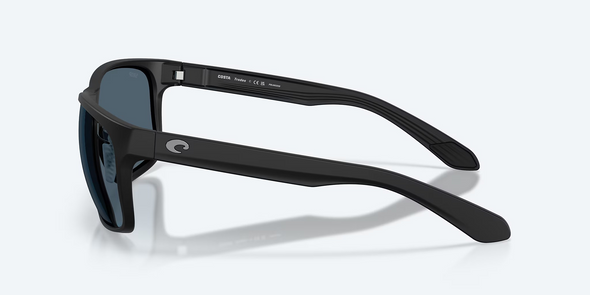 COSTA DEL MAR TRADES BLACK/GRAY 580P - SUNGLASS COSTA DEL MAR  - 9128-01