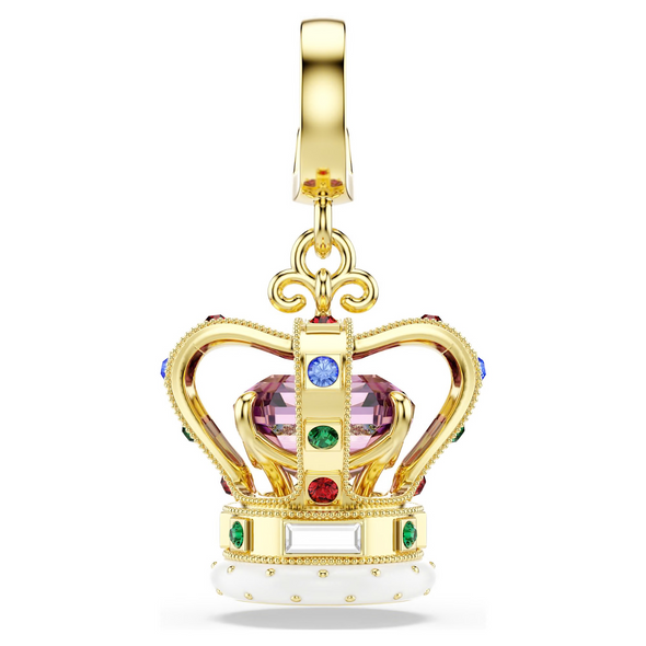 SWAROVSKI MINIONS CROWN CHARM MULTI/GOLD - ACCESSORIES JEWELRY  - 5753019