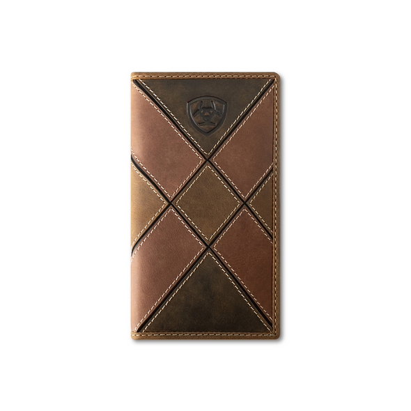 ARIAT PATCHWORK EMBOSSED RODEO - ACCESSORIES WALLET  - A3565397