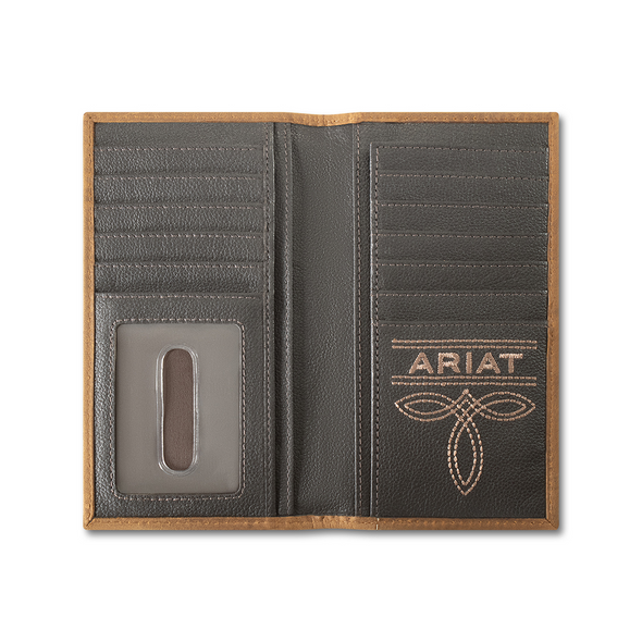 ARIAT PATCHWORK EMBOSSED RODEO - ACCESSORIES WALLET  - A3565397