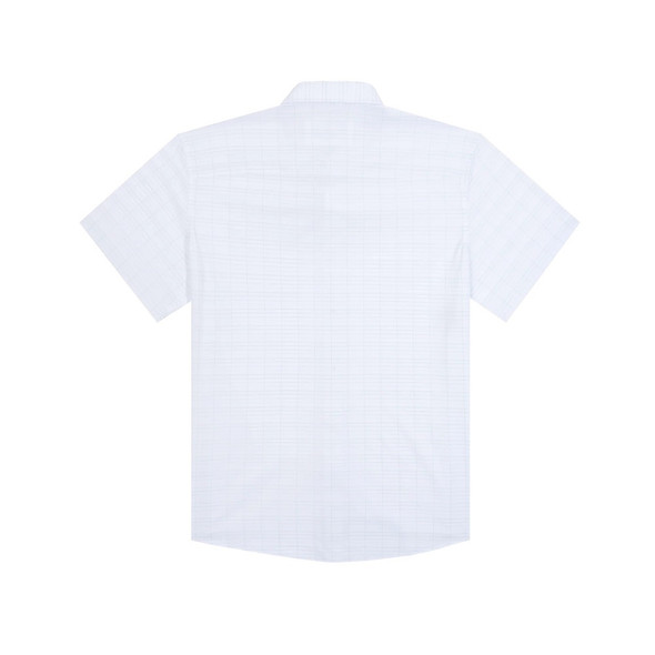 PONCHO  THE BOAT RAG CREAM/BLUE PLAID - MENS SHIRT  - THE BOAT RAG