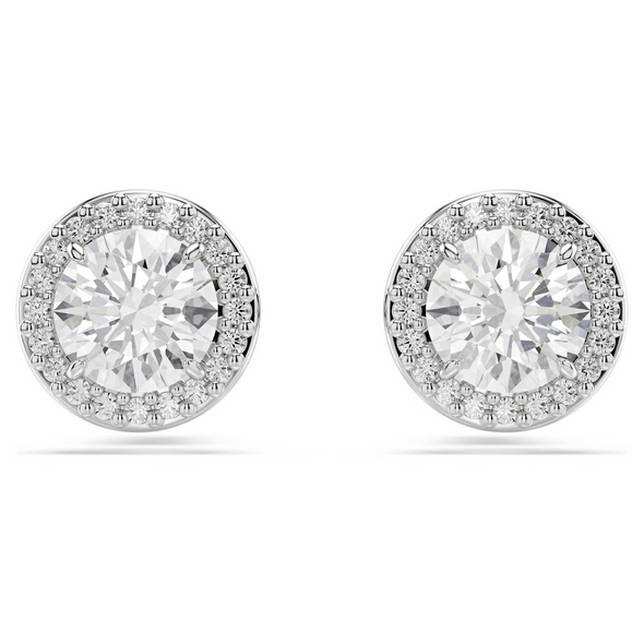 SWAROVSKI UNA ANGELIC SILVER STUD - ACCESSORIES JEWELRY EARRINGS - 5636269