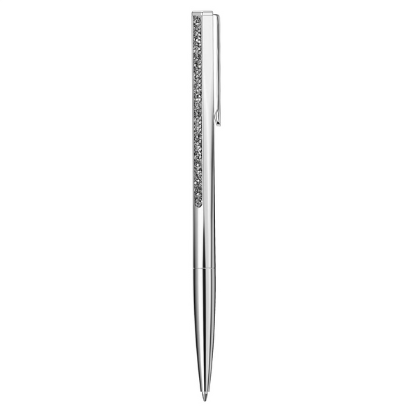SWAROVSKI SHIMMER BALLPOINT PEN, SILVER - ACCESSORIES PEN  - 5668056