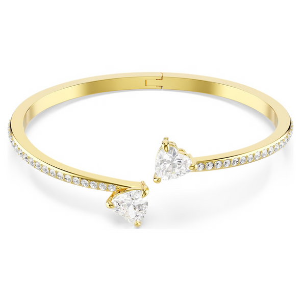 SWAROVSKI MESMERA BANGLE, HEART GOLD - ACCESSORIES JEWELRY BRACELET - 5733474
