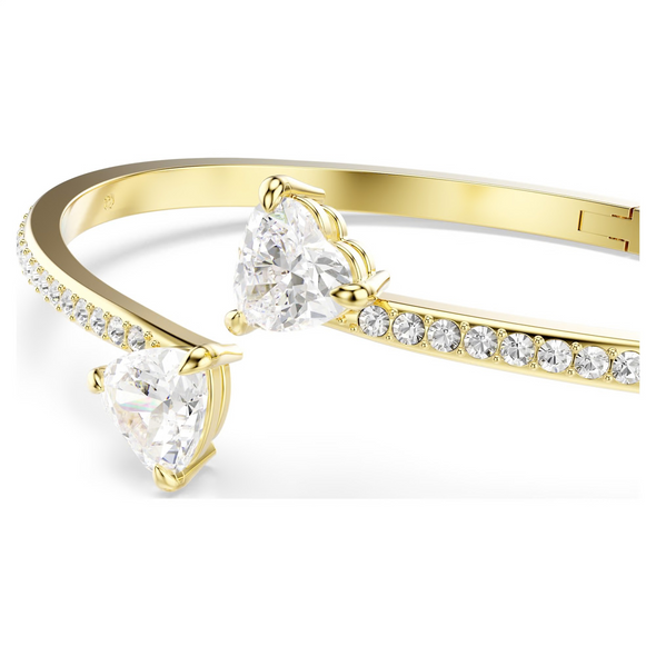 SWAROVSKI MESMERA BANGLE, HEART GOLD - ACCESSORIES JEWELRY BRACELET - 5733474
