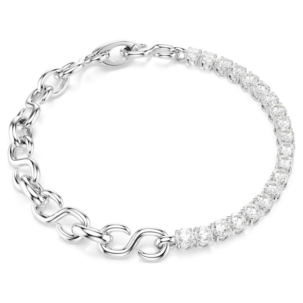 SWAROVSKI MATRIX BRACELET S SHAPE SILVER - ACCESSORIES JEWELRY BRACELET - 5753926