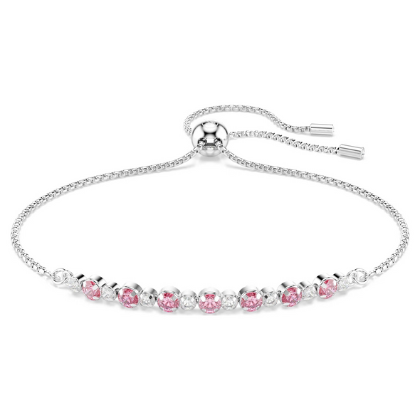 SWAROVSKI MATRIX PINK WHITE SILVER - ACCESSORIES JEWELRY BRACELET - 5763042