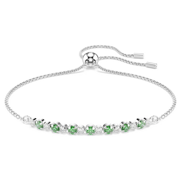 SWAROVSKI MATRIX GREEN WHITE SILVER - ACCESSORIES JEWELRY BRACELET - 5758987