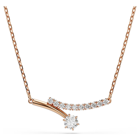 SWAROVSKI MATRIX ROUND CUT 18K ROSE GOLD - ACCESSORIES JEWELRY NECKLACE - 5763823