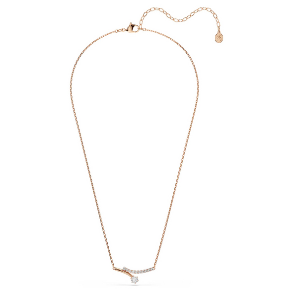 SWAROVSKI MATRIX ROUND CUT 18K ROSE GOLD - ACCESSORIES JEWELRY NECKLACE - 5763823