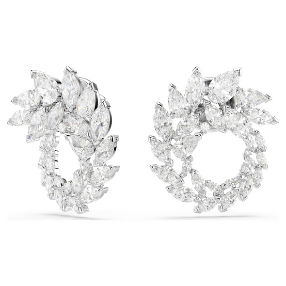 SWAROVSKI MESMERA HOOP MARQUISE SILVER - ACCESSORIES JEWELRY EARRINGS - 5748008