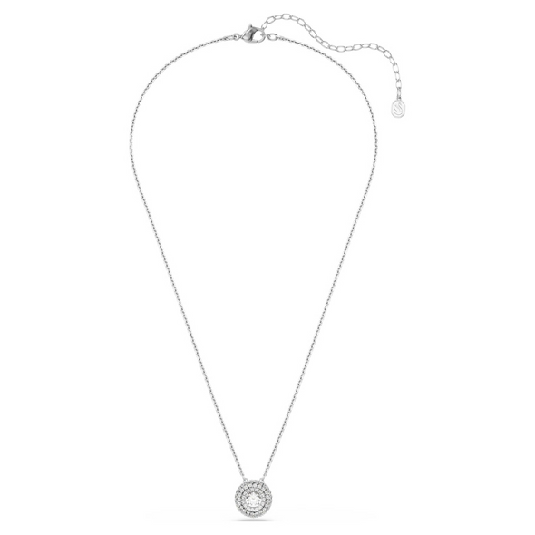 SWAROVSKI SUBLIMA PENDANT ROUND SILVER - ACCESSORIES JEWELRY NECKLACE - 5738246