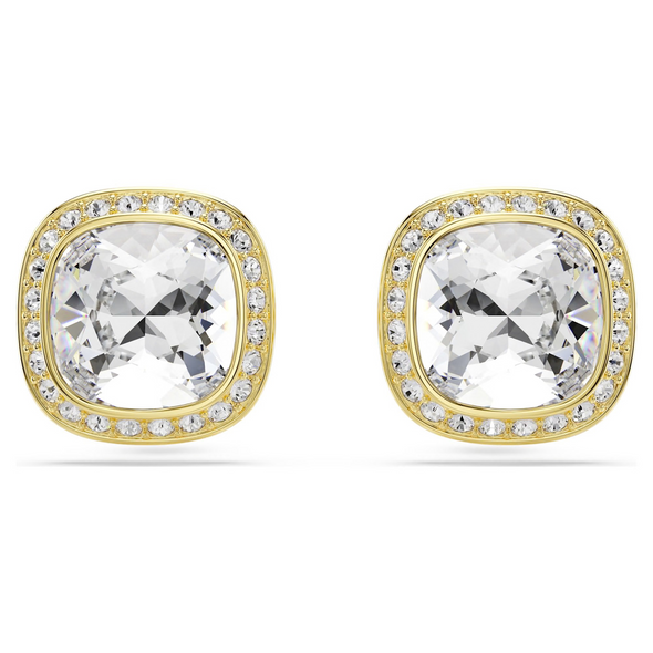 SWAROVSKI UNA CUSHION GOLD STUDS - ACCESSORIES JEWELRY EARRINGS - 5762652