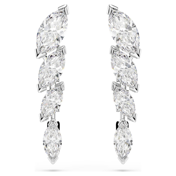 SWAROVSKI MESMERA NAVETTE WHITE - ACCESSORIES JEWELRY EARRINGS - 5762404