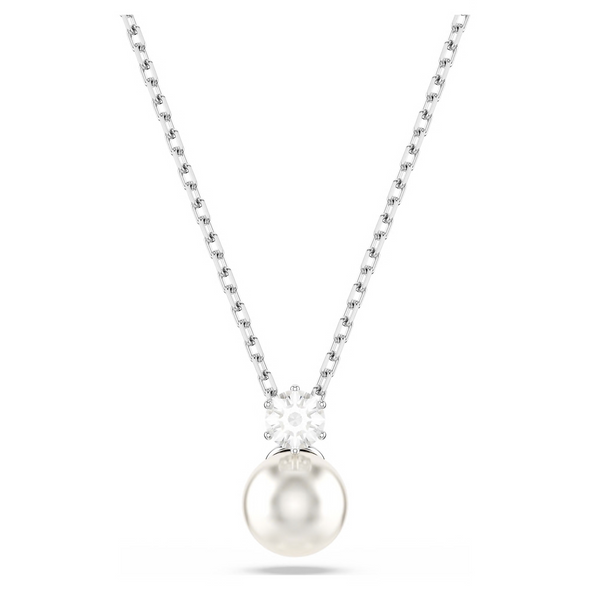 SWAROVSKI MATRIX CRYSTAL PEARL ROUND CUT - ACCESSORIES JEWELRY NECKLACE - 5693897