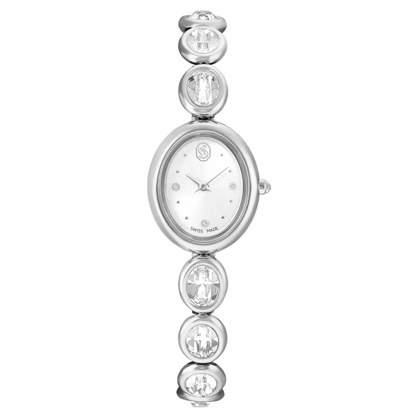 SWAROVSKI IMBER OVAL METAL SILVER - ACCESSORIES WATCH  - 5740826