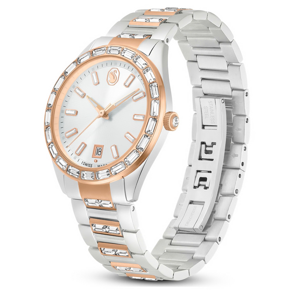 SWAROVSKI MATRIX DATE ROSE GOLD - ACCESSORIES WATCH  - 5734663