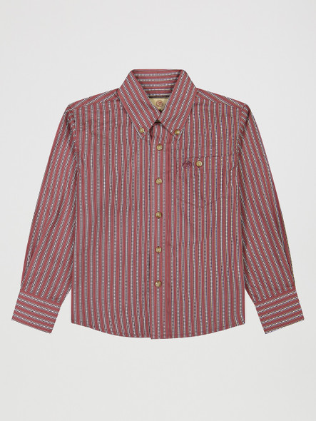 WRANGLER BOYS CLASSIC RED PRINT - KIDS BOYS SHIRT - 112381632
