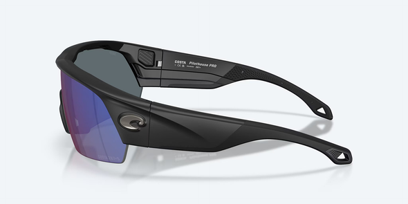 COSTA DEL MAR PILOTHOUSE PRO BLACK/BLUE 580P - SUNGLASS COSTA DEL MAR  - 9137-04