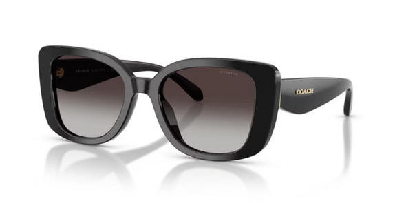 COACH CDP48 BLACK GREY GRADIENT - SUNGLASS COACH  - 8450U50028G