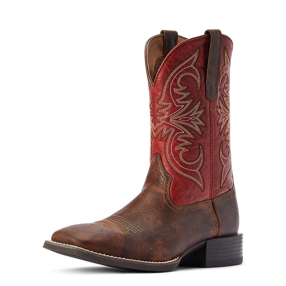 ARIAT SPORT PARDNER MATTE BROWN - BOOT MENS WESTERN - 10042391