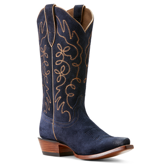 ARIAT JUKEBOX POLO BLUE SUEDE - BOOT LADIES  - 10053793