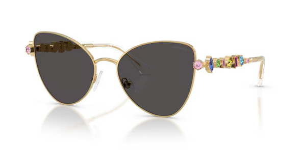 SWAROVSKI GEMA BUTTERFLY GOLD CRYSTALS - SUNGLASS SWAROVSKI  - 7034404M87