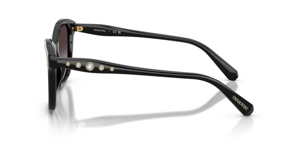 SWAROVSKI SQUARE BLACK GRADIENT GREY - SUNGLASS SWAROVSKI  - 6063F10018G