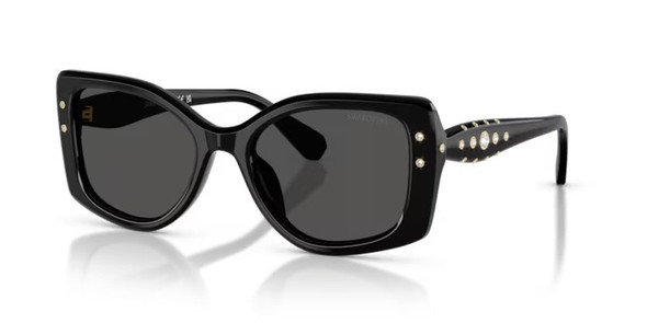 SWAROVSKI PLLOW BLACK WITH DARK GREY - SUNGLASS SWAROVSKI  - 6058U100187