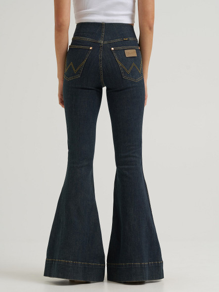 WRANGLER LAINEY WILSON PINTUCK PULL ON - LADIES JEANS  - 112382900