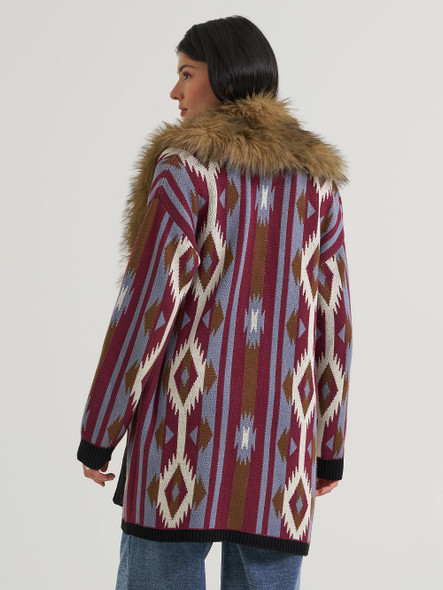 WRANGLER LAINEY WILSON DUSTER FUR - LADIES VESTS  - 112382837