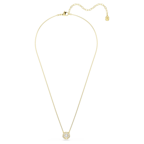 SWAROVSKI UNA ANGELIC PENDANT GOLD - ACCESSORIES JEWELRY NECKLACE - 5758061