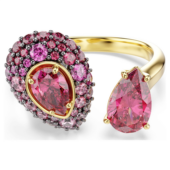SWAROVSKI SUBLIMA COCKTAIL PEAR RED GOLD - ACCESSORIES JEWELRY RING - 575290
