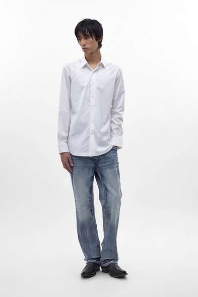 ROCK REVIVAL FLYNN LIGHT BLUE BOOTCUT - MENS JEANS  - RP3824B206R