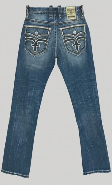 ROCK REVIVAL CALEB J200 STRAIGHT LEG - MENS JEANS  - RP5780J200R