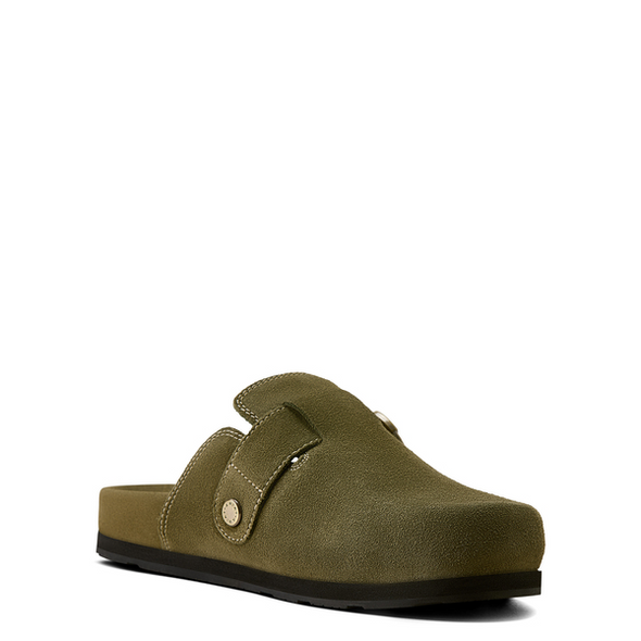 ARIAT COUNTRY MULE OLIVE SUEDE - FOOTWEAR LADIES  - 10080469