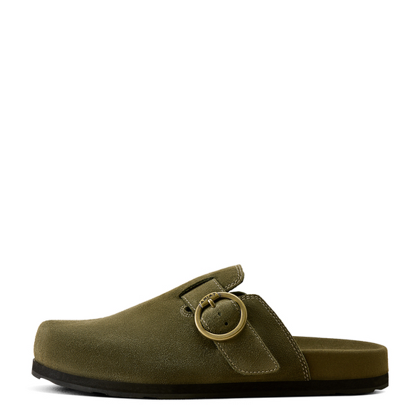 ARIAT COUNTRY MULE OLIVE SUEDE - FOOTWEAR LADIES  - 10080469