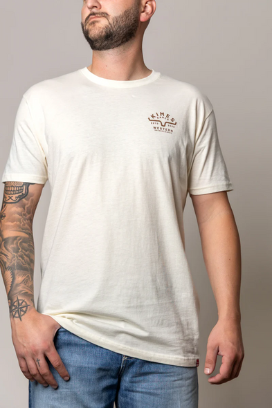 KIMES RANCH GRANDVIEW NATURAL - MENS TEE  - MSH0000225-NATURAL