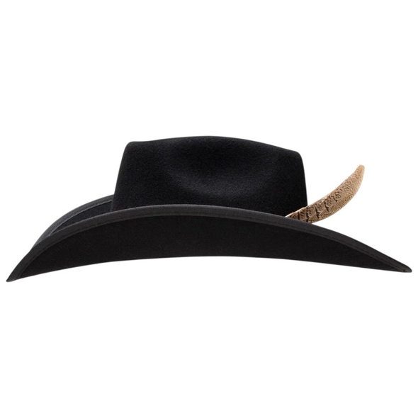RESISTOL HOLT JR BLACK TUFF HEDEMAN - HAT STRAWS  - RWHLJRB794007AL