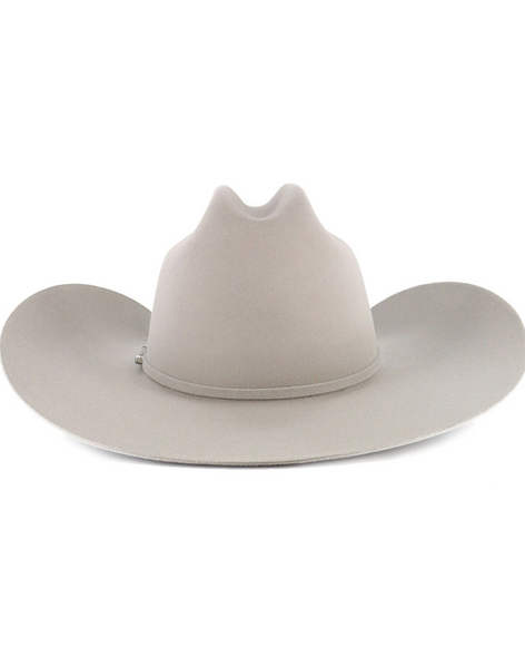 RODEO KING TOP HAND CROWN 4 1/4" BRIM - HAT FELTS  - TC 7X SILVERBELLY FELT